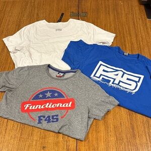 F45 Men’s Workout Shirts - Lululemon and Gym Shirt